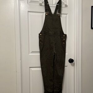 Storia Dark Olive Jumpsuit